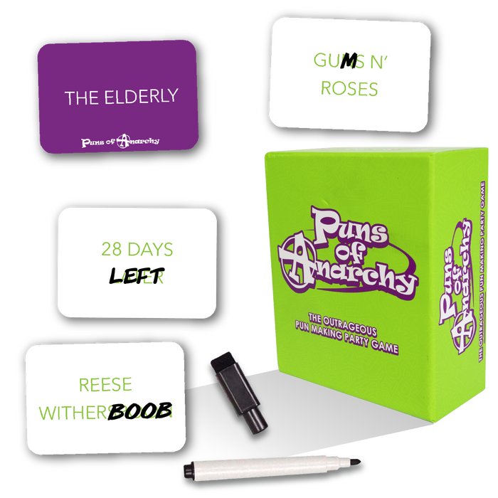 Puns of Anarchy: The Outrageous Pun-Making Game Board Games Very Special Games