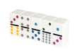 Double 12 Mexican Train Dominoes with DOTS and Plastic Acces Regal Games
