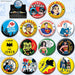DC Comics Retro Button Assortment Gift Ata-Boy