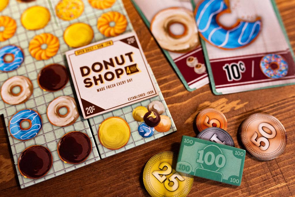 Donut Shop Board Games 25th Century Games   