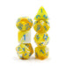 Lemon Cream RPG Dice Set Accessories Foam Brain Games