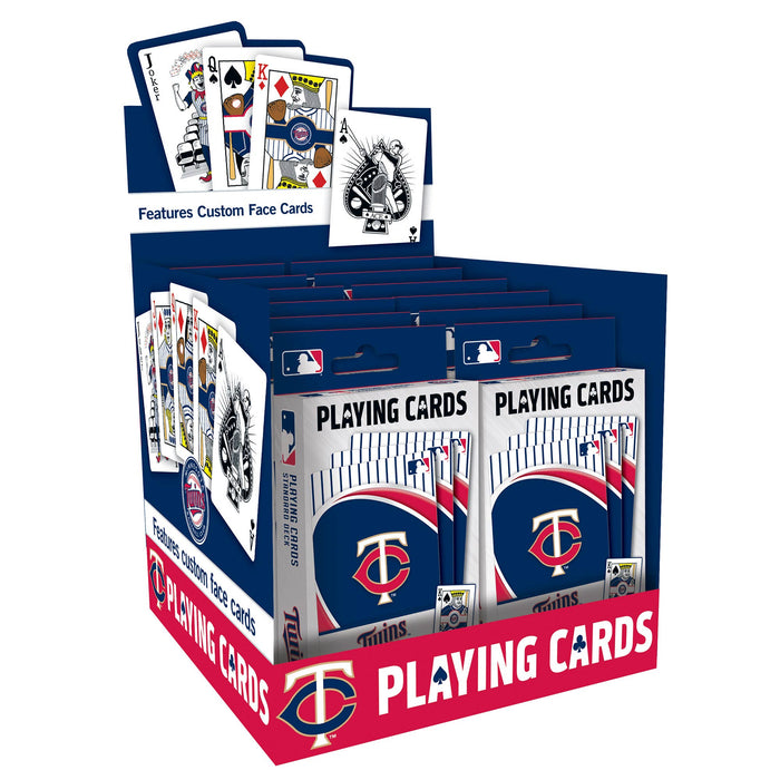 Minnesota Twins Playing Cards Board Games Masterpieces Puzzles
