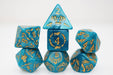 Drake's Flight: Cobalt RPG Dice Set Accessories Foam Brain Games
