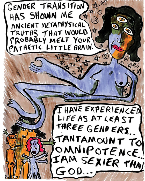 Enlightened Transsexual Comix - by Sam Szabo Book Silver Sprocket   