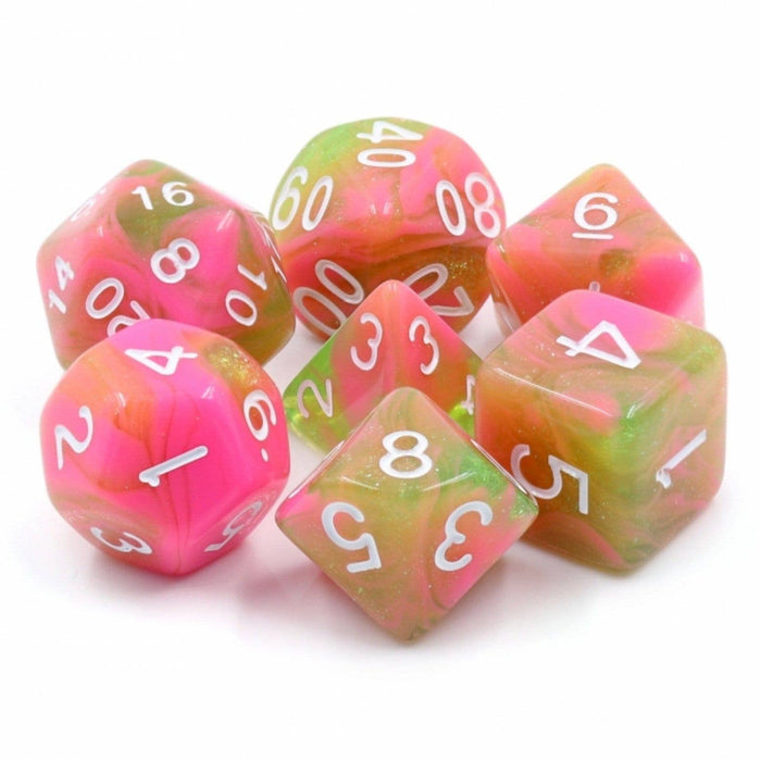 Apple Taffy RPG Dice Set Accessories Foam Brain   