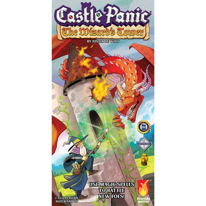 Castle Panic - The Wizard's Tower Expansion Board Games Fireside Games