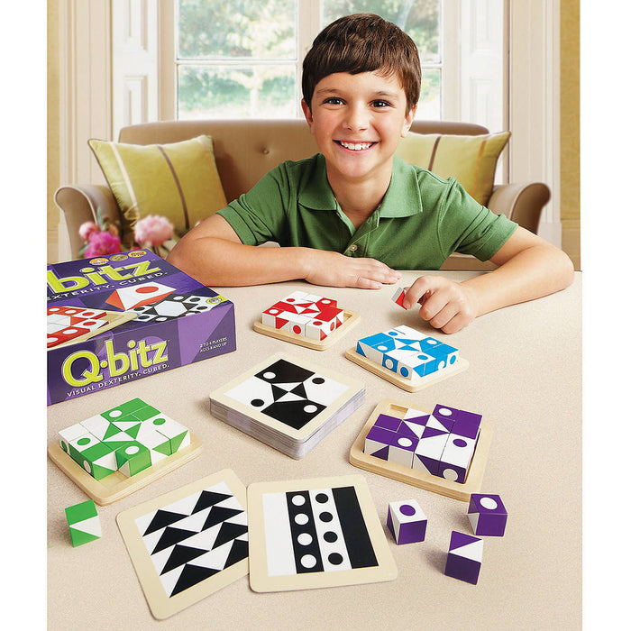 Q-Bitz Board Games MindWare & Peaceable Kingdom