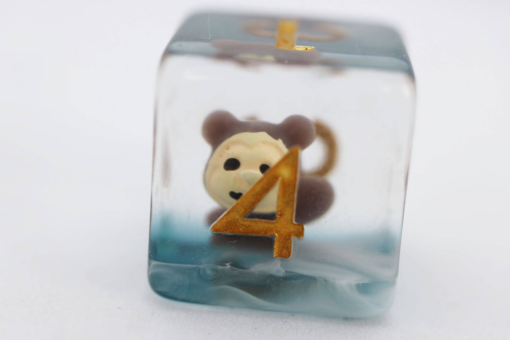 Mischievous Monkey RPG Dice Set Accessories Foam Brain Games