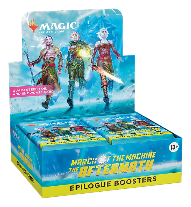 Magic the Gathering CCG: March of the Machines Aftermath - Epilogue Booster Box CCG WIZARDS OF THE COAST, INC   