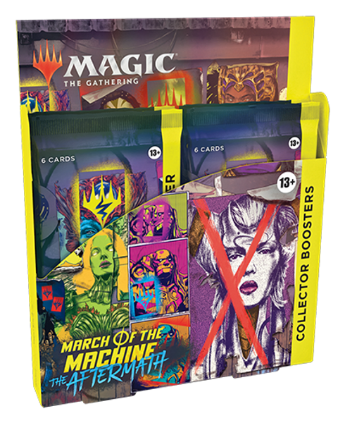 Magic the Gathering CCG: March of the Machines Aftermath - Collector Booster Box CCG WIZARDS OF THE COAST, INC   