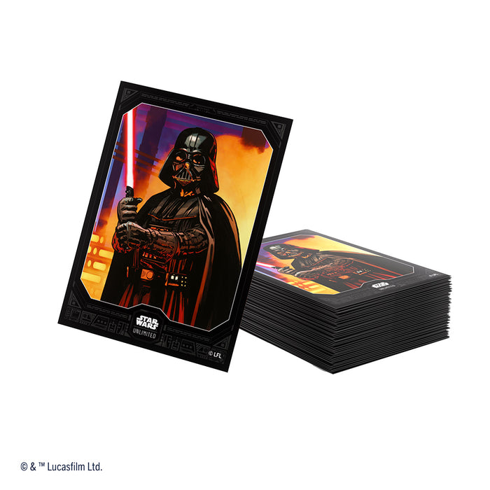 Star Wars Unlimited Art Sleeves - Darth Vader Accessories ASMODEE NORTH AMERICA   