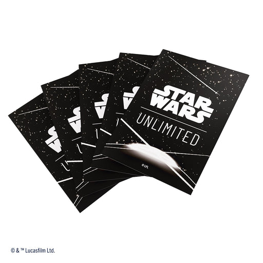 Star Wars Unlimited Art Sleeves - Back White - Releases Friday, November 8th Accessories ASMODEE NORTH AMERICA   