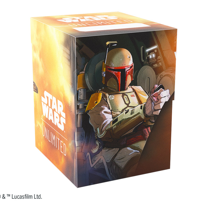 Star Wars Unlimited - Soft Crate - Boba Fett - Fett's Firespray - Preorder Accessories ASMODEE NORTH AMERICA