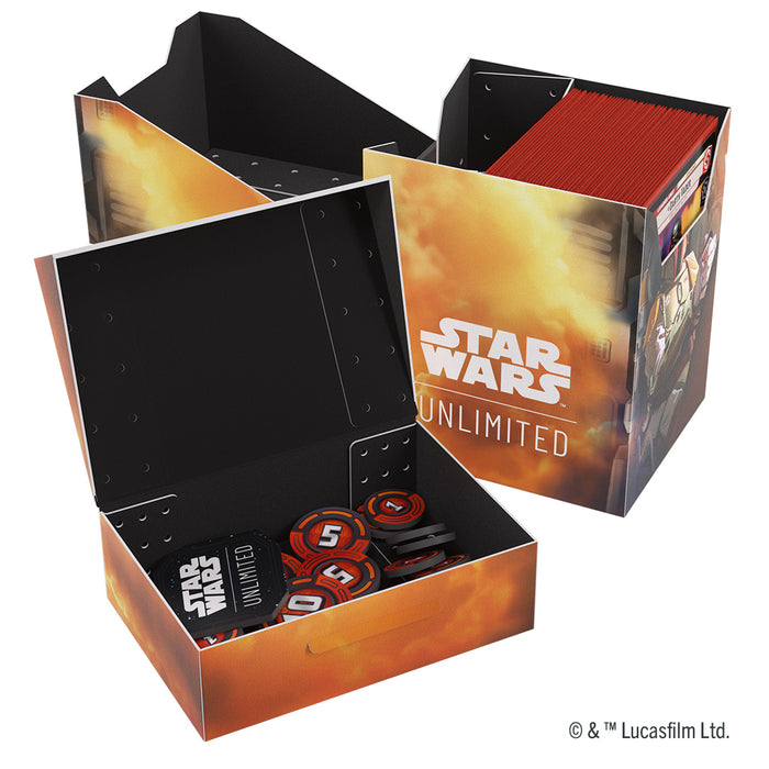 Star Wars Unlimited - Soft Crate - Boba Fett - Fett's Firespray - Preorder Accessories ASMODEE NORTH AMERICA