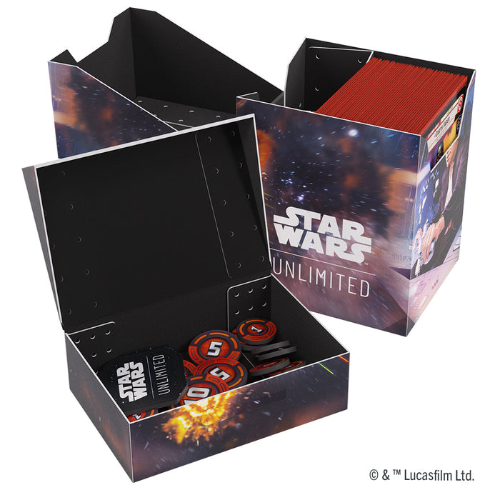 Star Wars Unlimited - Soft Crate - Han Solo - Millenium Falcon - Preorder Accessories ASMODEE NORTH AMERICA