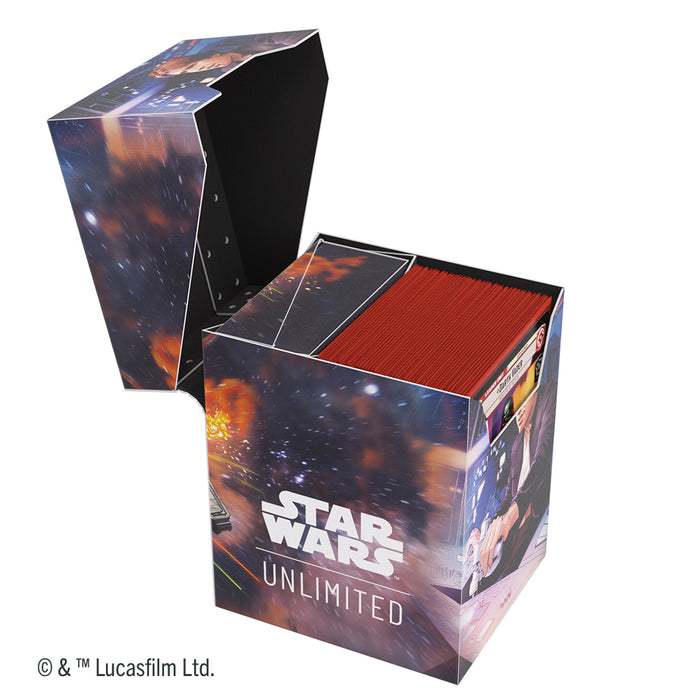 Star Wars Unlimited - Soft Crate - Han Solo - Millenium Falcon - Preorder Accessories ASMODEE NORTH AMERICA