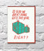 So Glad We Aren't Doing Gifts This Year - Bench Pressed Greeting Card Gift Bench Pressed