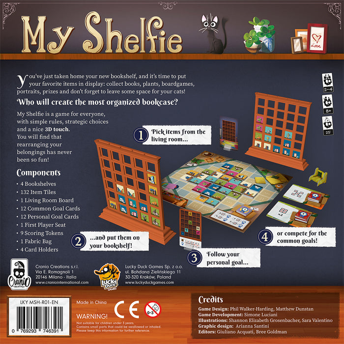 My Shelfie Board Games ASMODEE NORTH AMERICA   