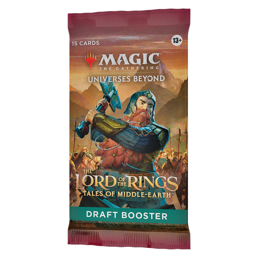 Magic the Gathering CCG: Lord of the Rings - Tales of Middle-Earth - Draft Booster Pack CCG WIZARDS OF THE COAST, INC   