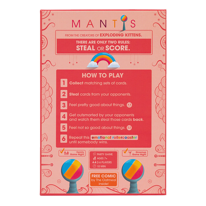 Mantis Board Games EXPLODING KITTENS, INC.   