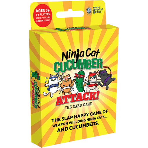 Ninja Cat Cucumber Attack! Board Games ASMODEE NORTH AMERICA   