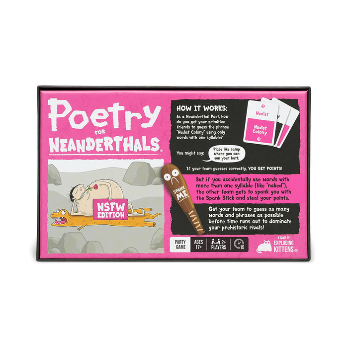 Poetry for Neandrathals - NSFW Board Games EXPLODING KITTENS, INC.   