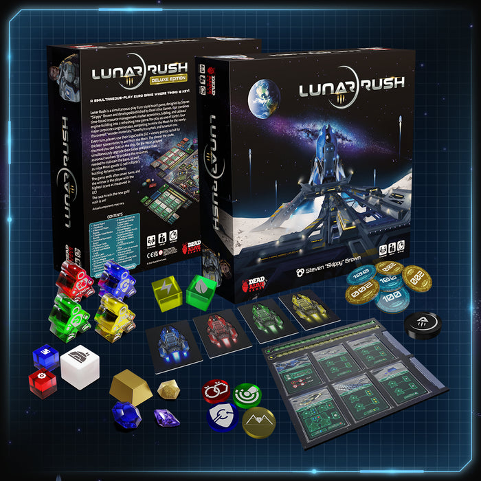Lunar Rush - Deluxe Edition Board Games Dead Alive Games   