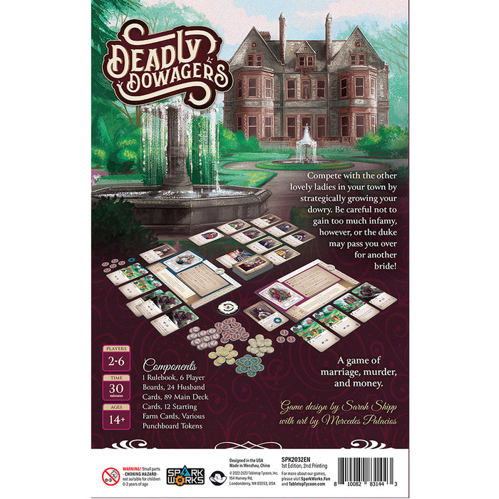 Deadly Dowagers Board Games ASMODEE NORTH AMERICA   