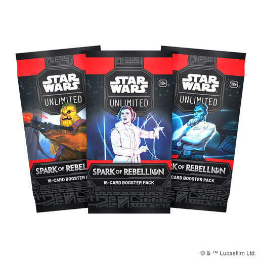 Star Wars Unlimited - Spark of Rebellion - Booster Pack CCG ASMODEE NORTH AMERICA   