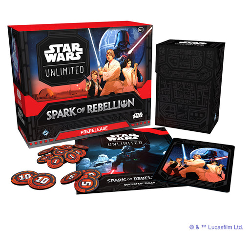 Star Wars Unlimited - Spark of Rebellion - Prerelease Kit CCG ASMODEE NORTH AMERICA   