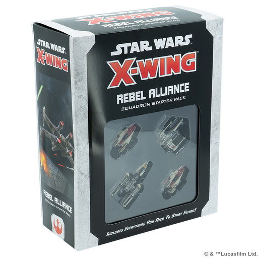 Star Wars X-Wing 2nd Edition - Rebel Alliance Starter Pack Board Games ASMODEE NORTH AMERICA   