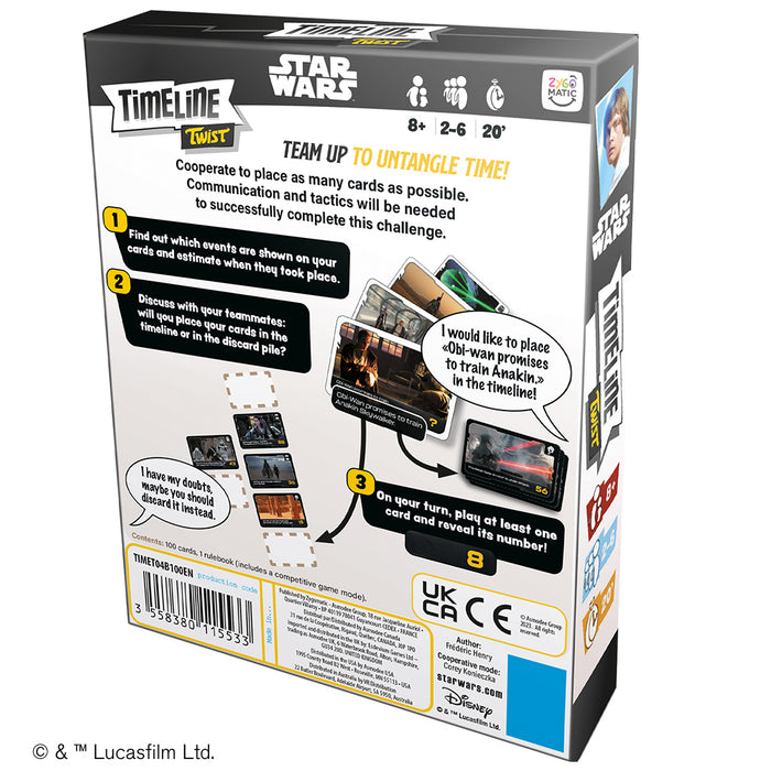 Timeline Twist - Star Wars Board Games ASMODEE NORTH AMERICA   