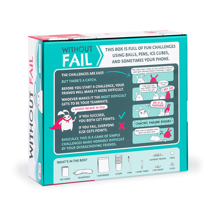 Without Fail Board Games EXPLODING KITTENS, INC.   