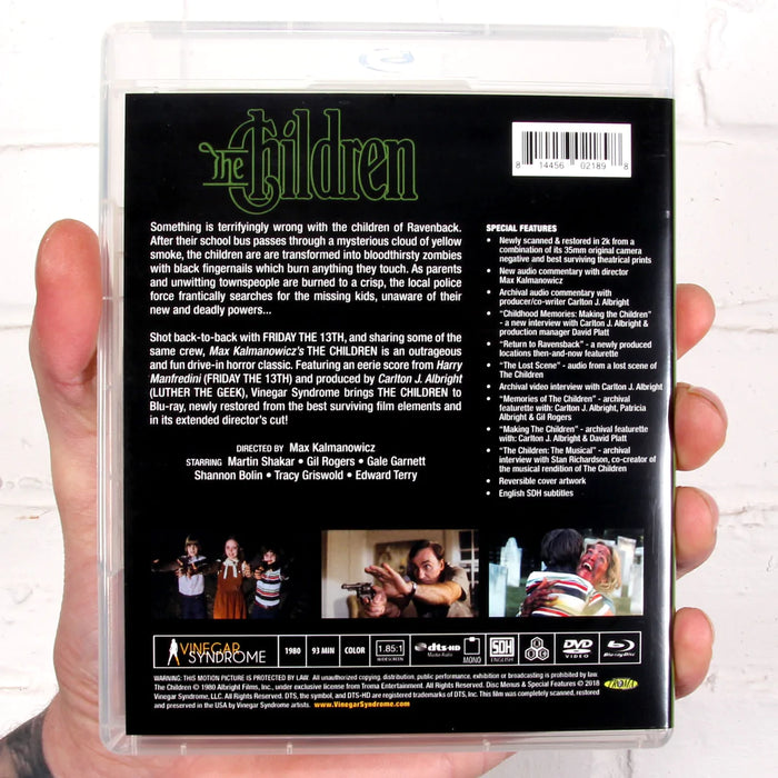 The Children -  Blu-Ray - Sealed Media Vinegar Syndrome   