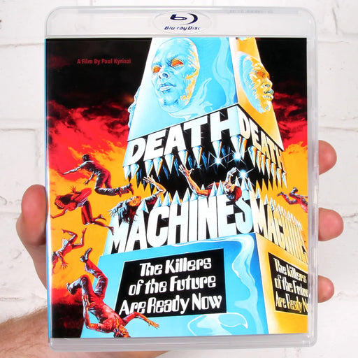 Death Machines -  Blu-Ray - Sealed Media Vinegar Syndrome   