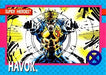 Marvel X-Men 1992 - 003 -  Havok Vintage Trading Card Singles Impel   