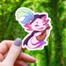 Axolotl Bard RPG Inspired Class Sticker - 3" Gift Mimic Gaming Co   