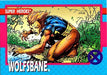 Marvel X-Men 1992 - 008 -  Wolfsbane Vintage Trading Card Singles Impel   