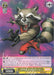 Weiss Schwarz Marvel - 2021 - MAR / S89-018 - U - Rocket Raccoon Vintage Trading Card Singles Weiss Schwarz   