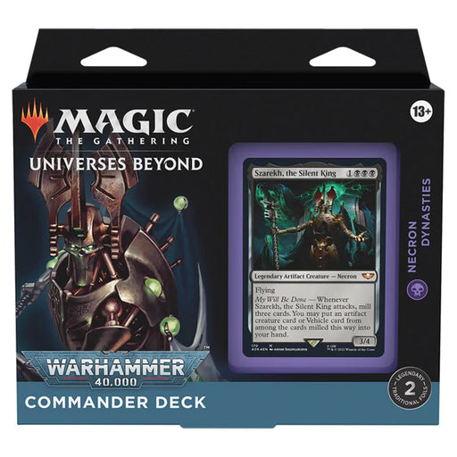 Magic the Gathering CCG: Warhammer 40K - Commander - Necron Dynasties CCG WIZARDS OF THE COAST, INC   