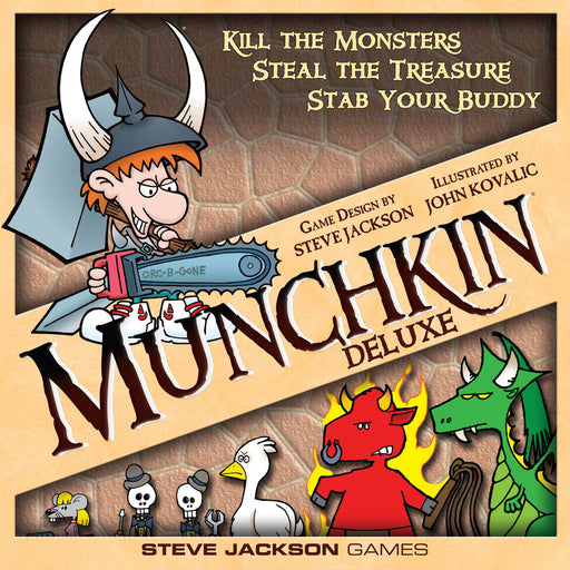 Munchkin - Munchkin Deluxe Board Games PUBLISHER SERVICES, INC   