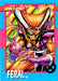 Marvel X-Men 1992 - 016 -  Feral Vintage Trading Card Singles Impel