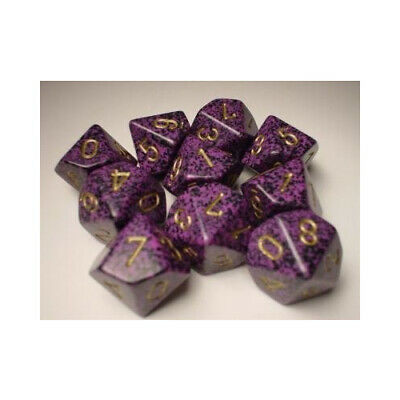 Speckled: Poly D10 Hurricane (10) Accessories CHESSEX MFG. CO. LLC   