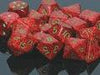 Speckled: Poly Set Strawberry (7) Accessories CHESSEX MFG. CO. LLC   