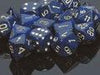 Speckled: Poly Set Golden Cobalt (7) Accessories CHESSEX MFG. CO. LLC   