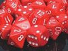 Opaque: Poly Set Red/White (7) Accessories CHESSEX MFG. CO. LLC   