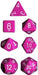 Opaque: Poly Set Light Purple/White (7) Accessories CHESSEX MFG. CO. LLC   
