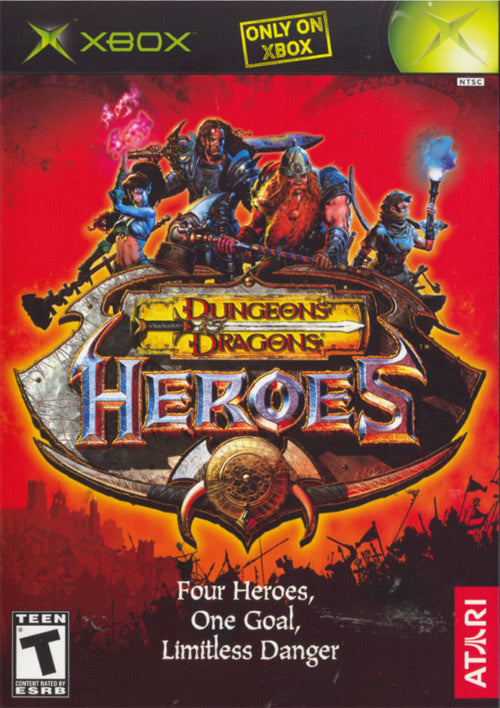 Dungeon and Dragons Heroes - Xbox - Complete Video Games Microsoft   