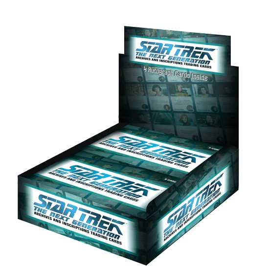 Star Trek: The Next Generation - Archives and Inscriptions - Box - Rittenhouse 2022 Vintage Trading Cards Heroic Goods and Games   