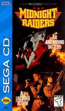 Midnight Raiders - Sega CD - Complete Video Games Sega   